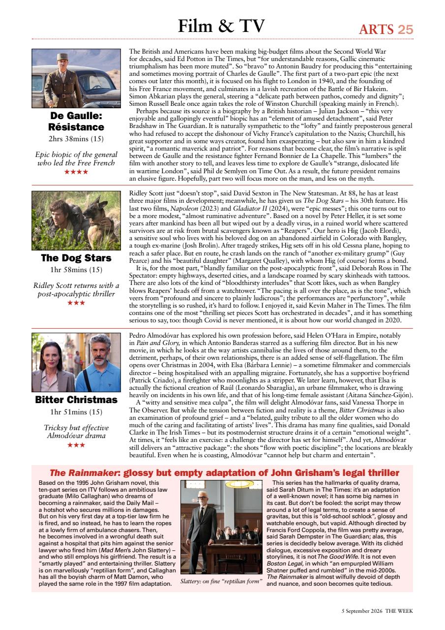 The Week Preview Pages