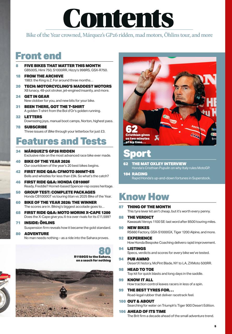 Bike Preview Pages