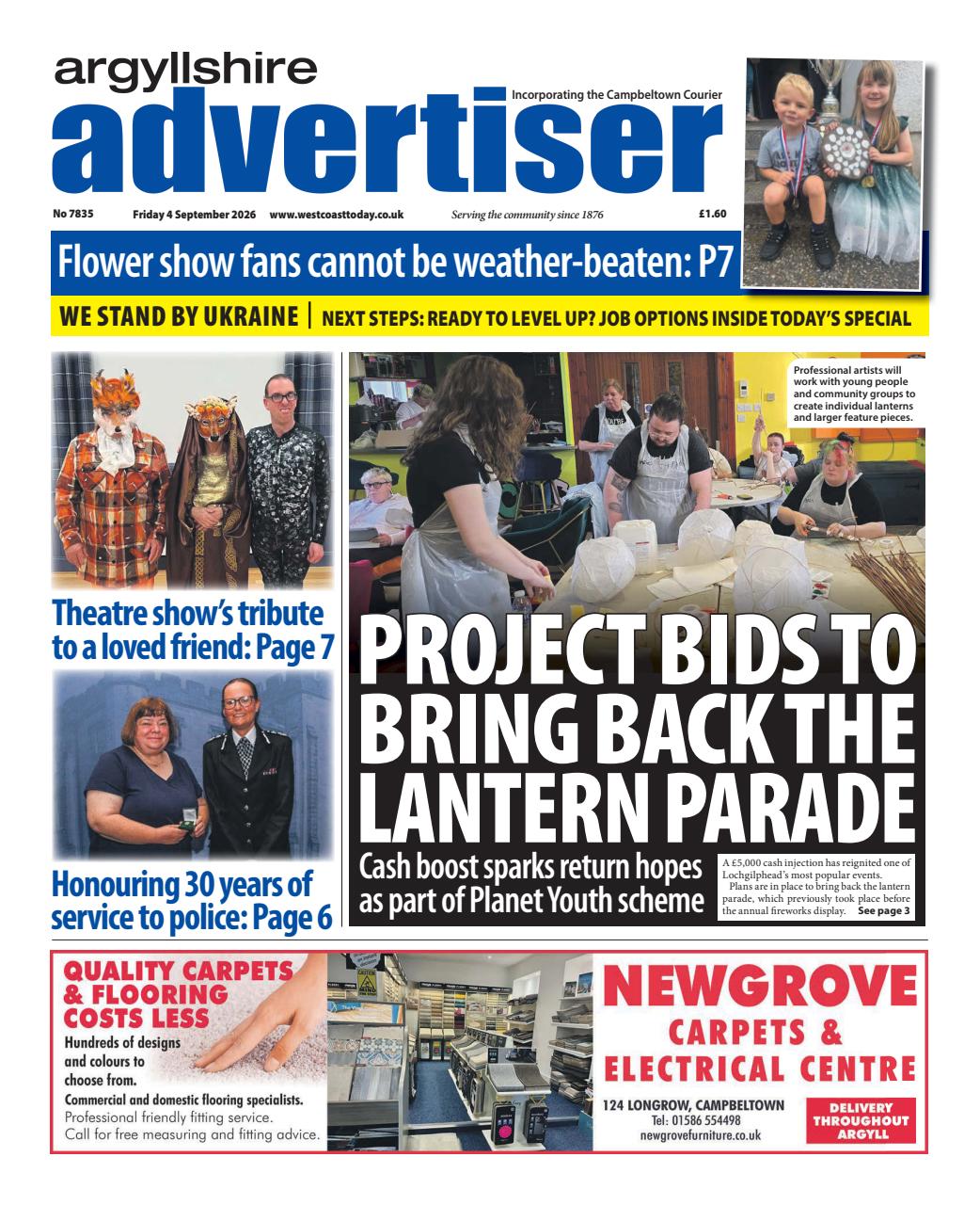 Argyllshire Advertiser Preview Pages