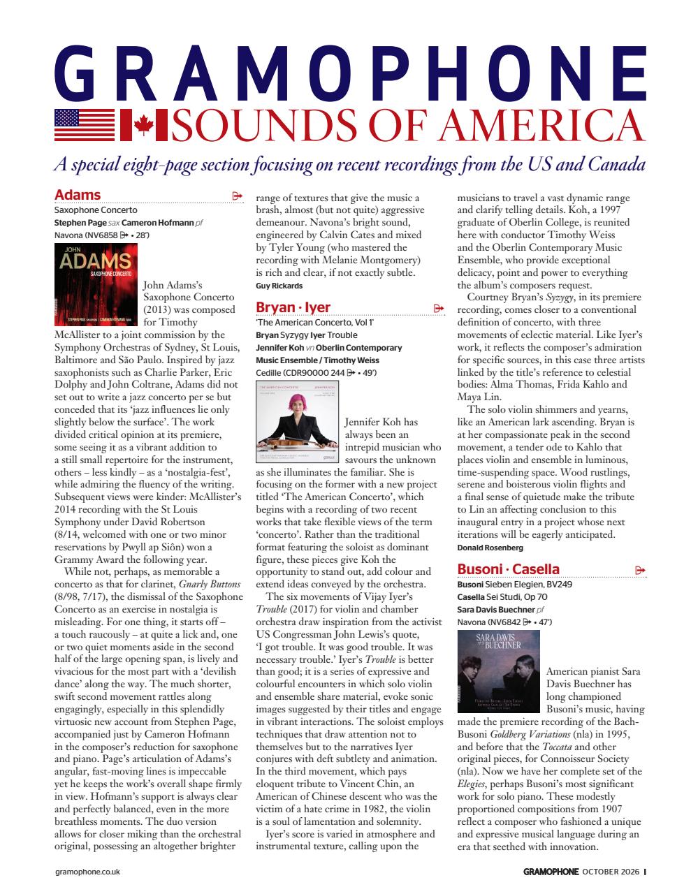 Gramophone Preview Pages