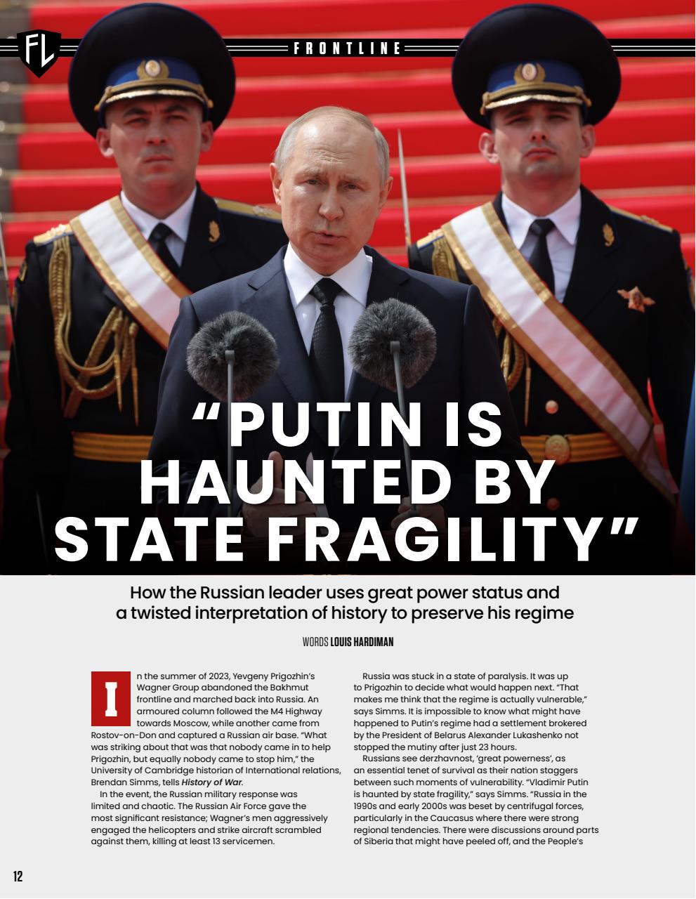 History of War Preview Pages