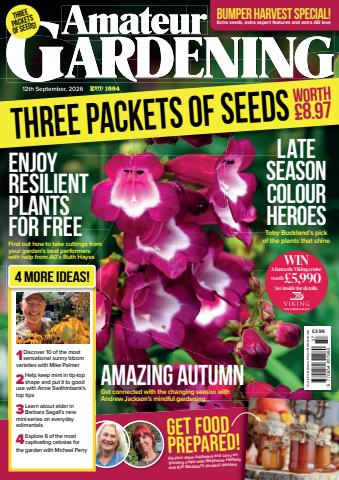 Amateur Gardening issue 12th September 2026