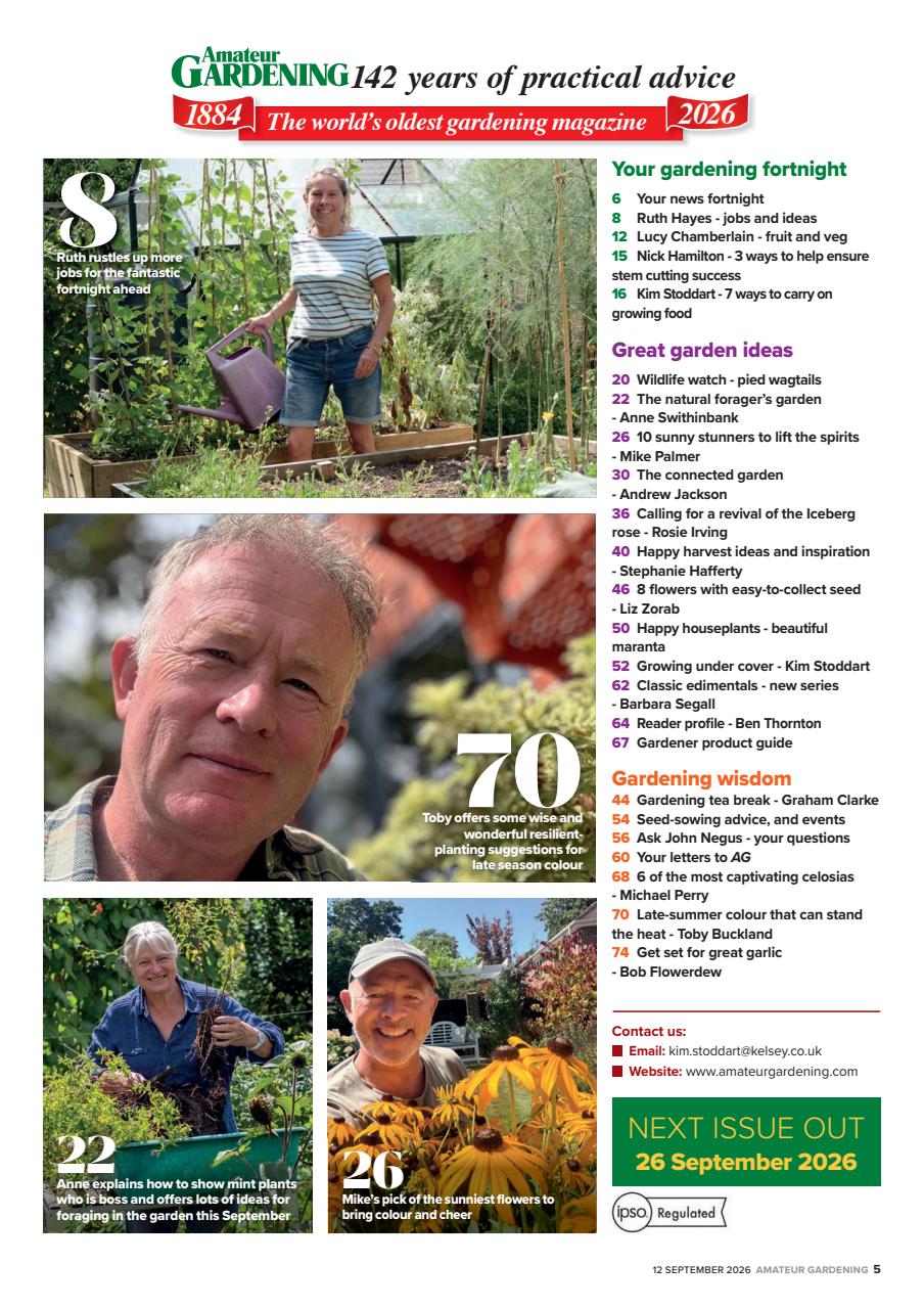 Amateur Gardening Preview Pages
