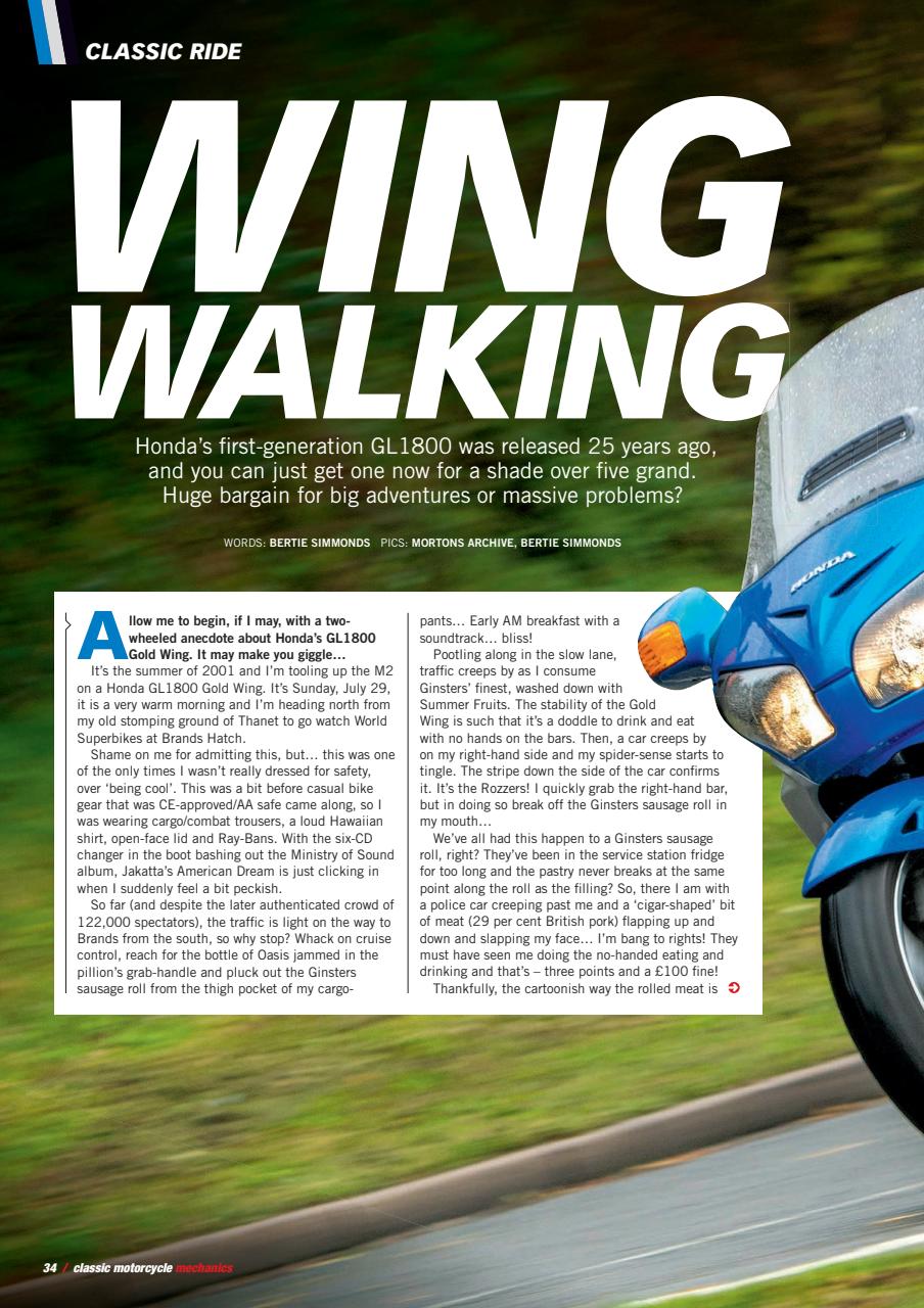 Classic Motorcycle Mechanics Preview Pages
