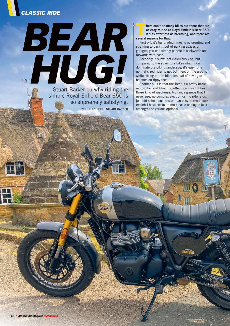 Classic Motorcycle Mechanics Preview Pages