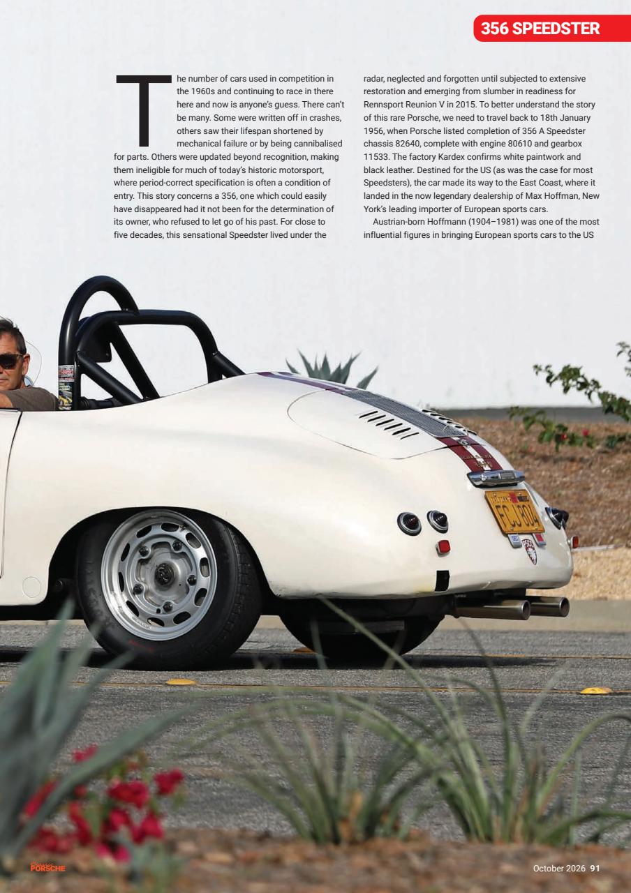 Classic Porsche Preview Pages