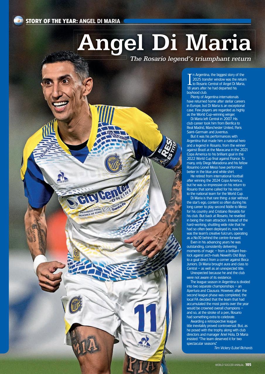 World Soccer Preview Pages