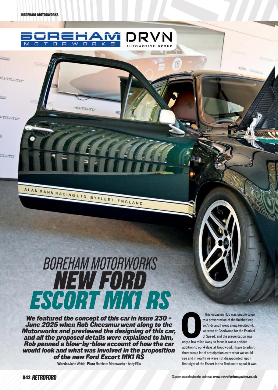 Retro Ford Preview Pages