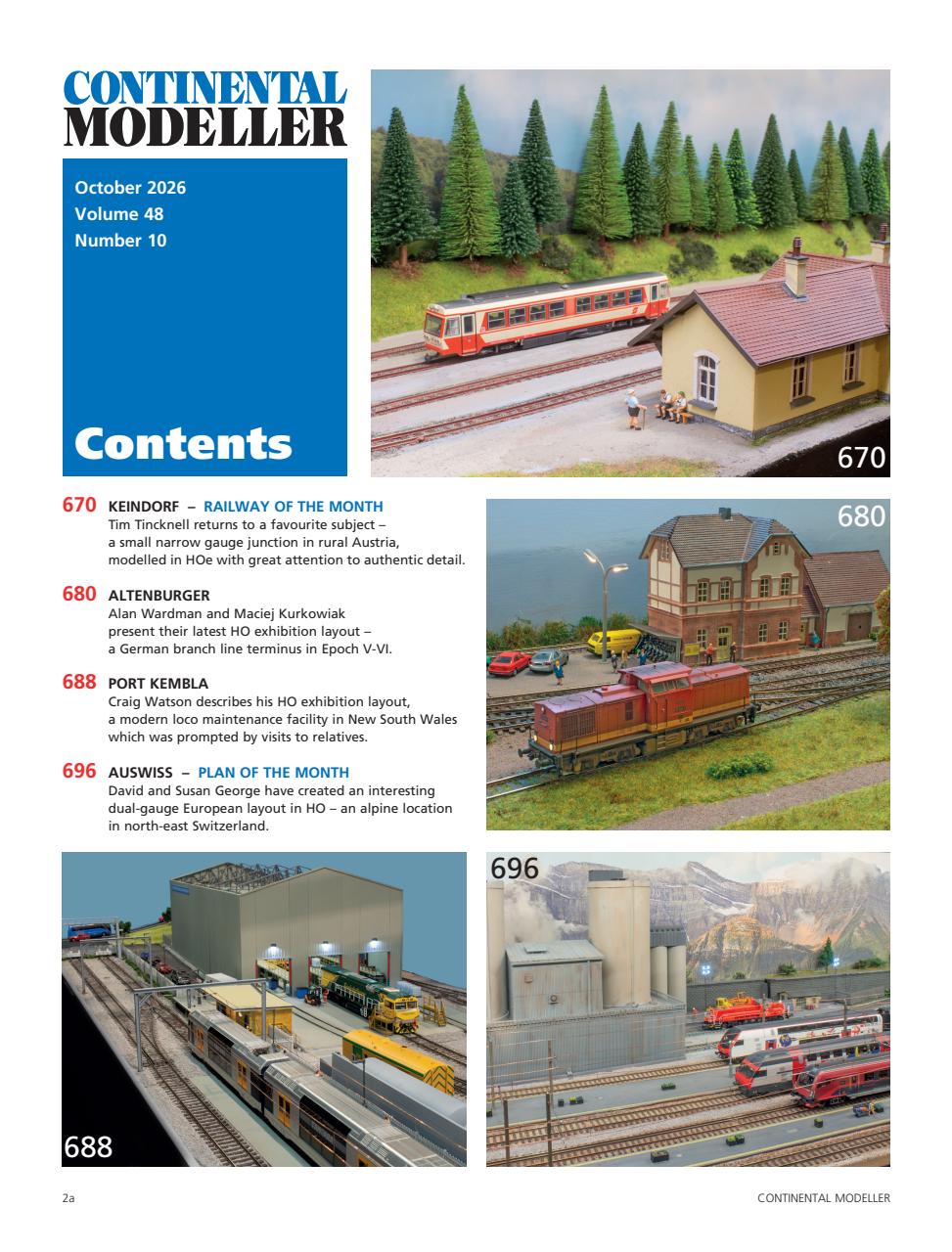 Continental Modeller Preview Pages