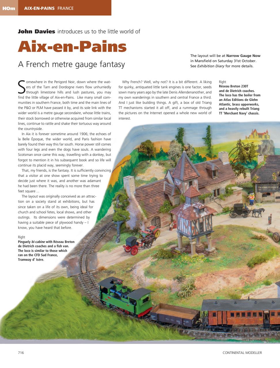 Continental Modeller Preview Pages