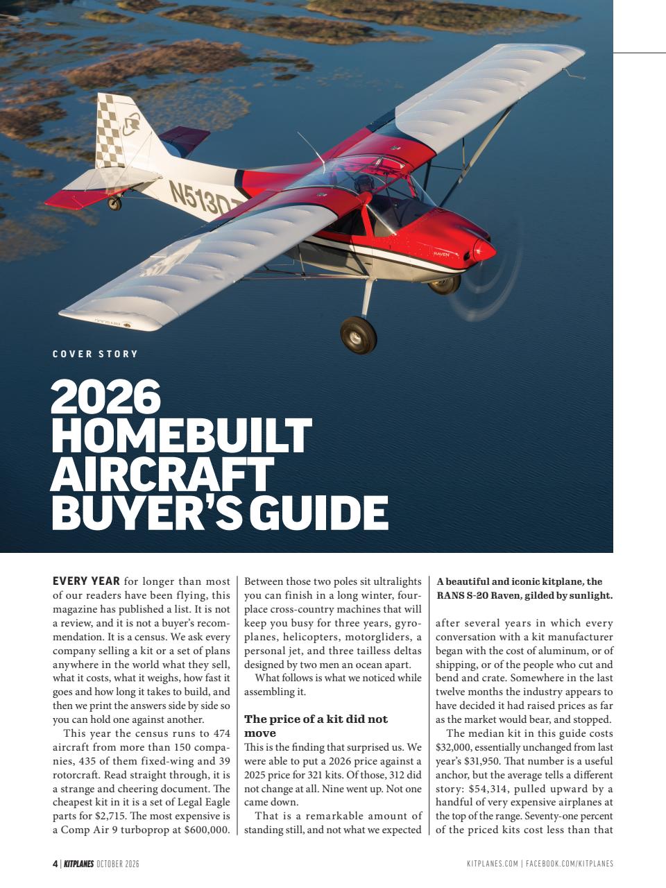 Kitplanes Preview Pages