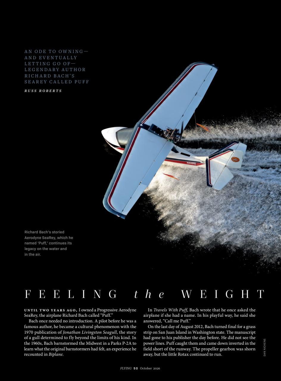 FLYING Magazine Preview Pages