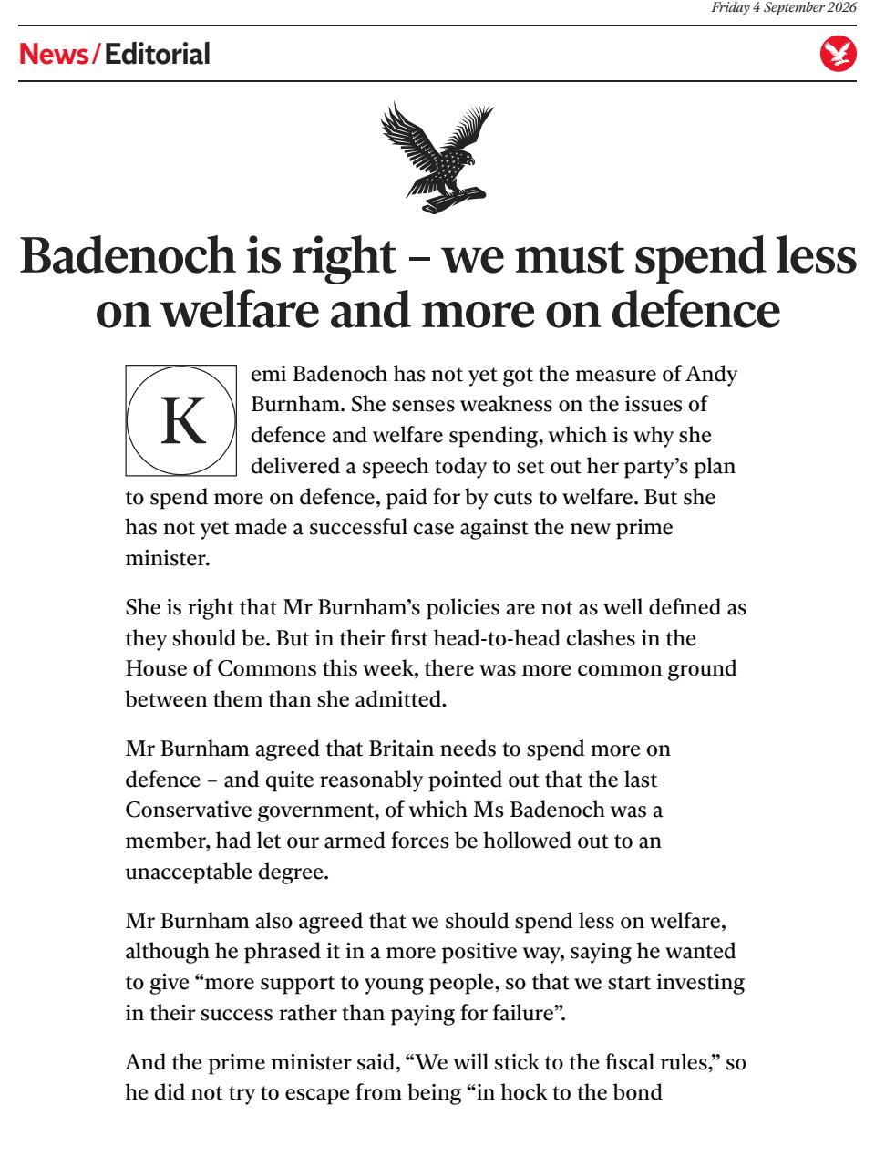 The Independent Daily Edition Newspaper Preview Pages