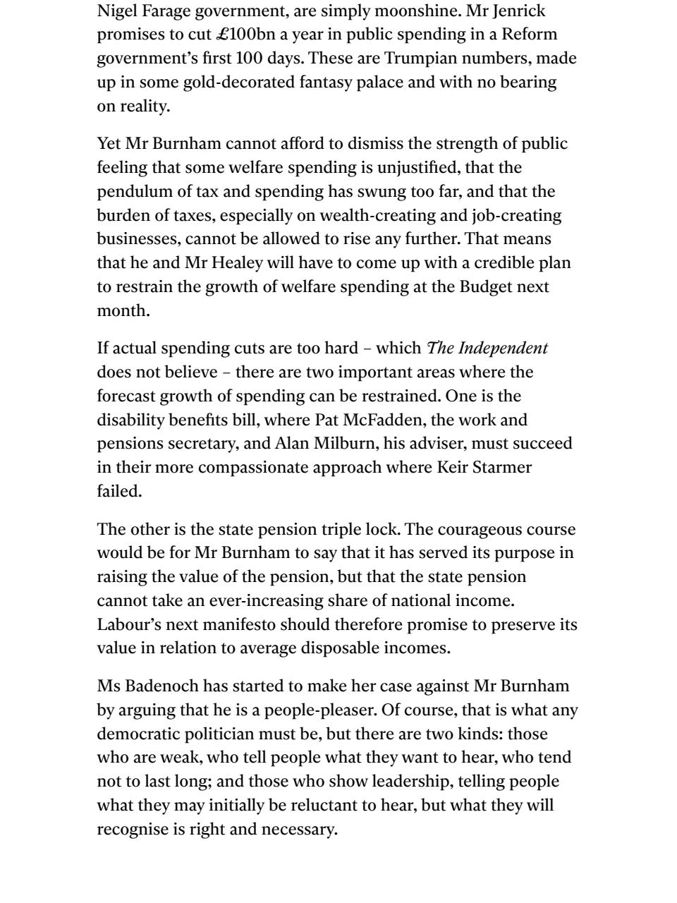 The Independent Daily Edition Newspaper Preview Pages