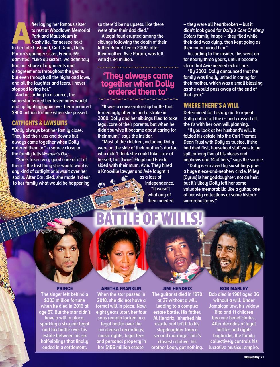 Woman's Day Australia Preview Pages