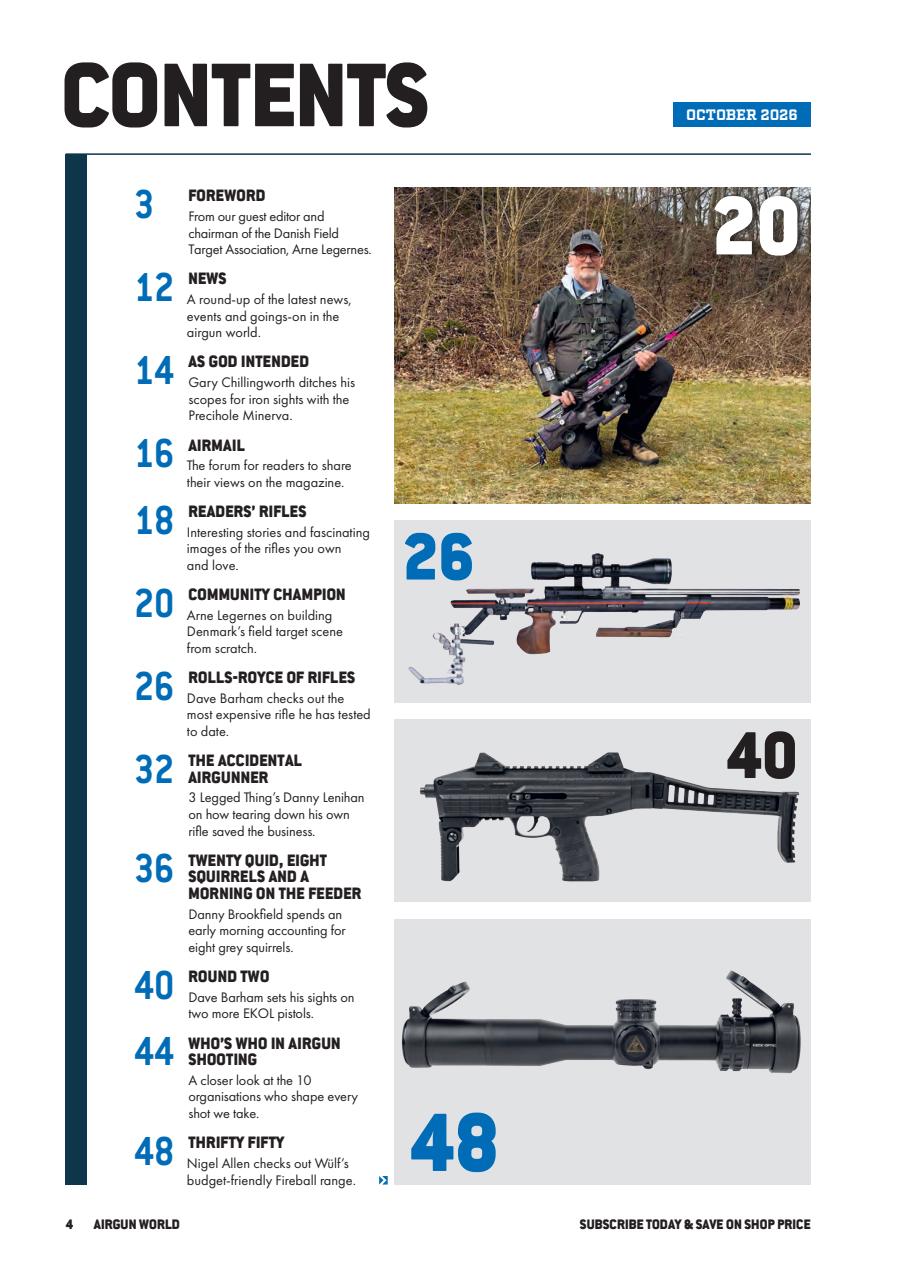 Airgun World Preview Pages