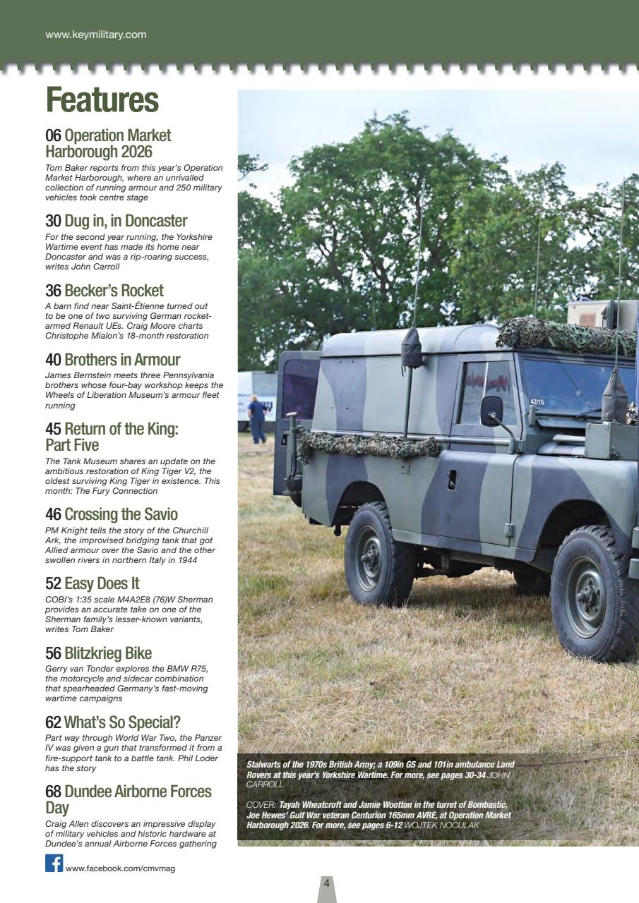 Classic Military Vehicle Preview Pages