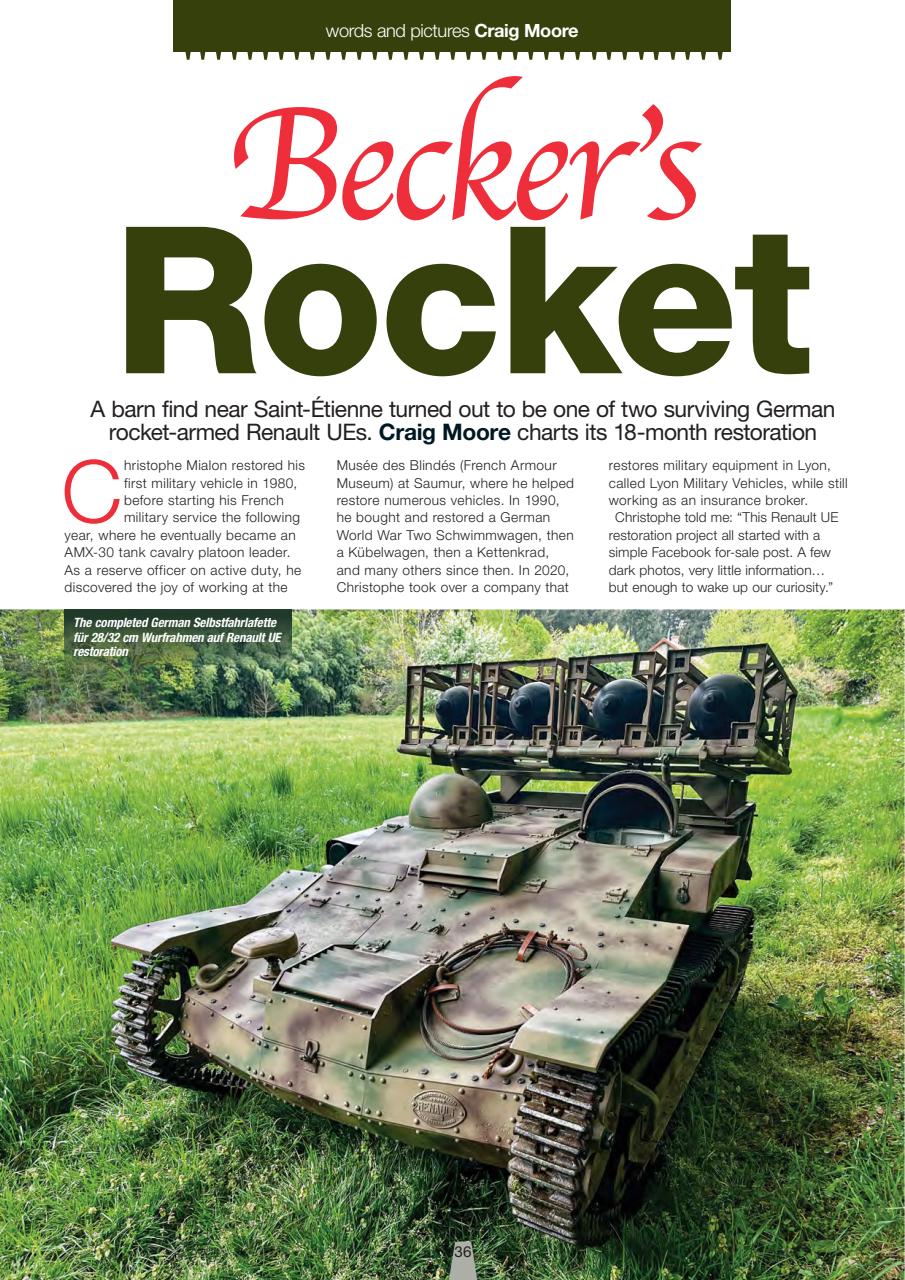 Classic Military Vehicle Preview Pages