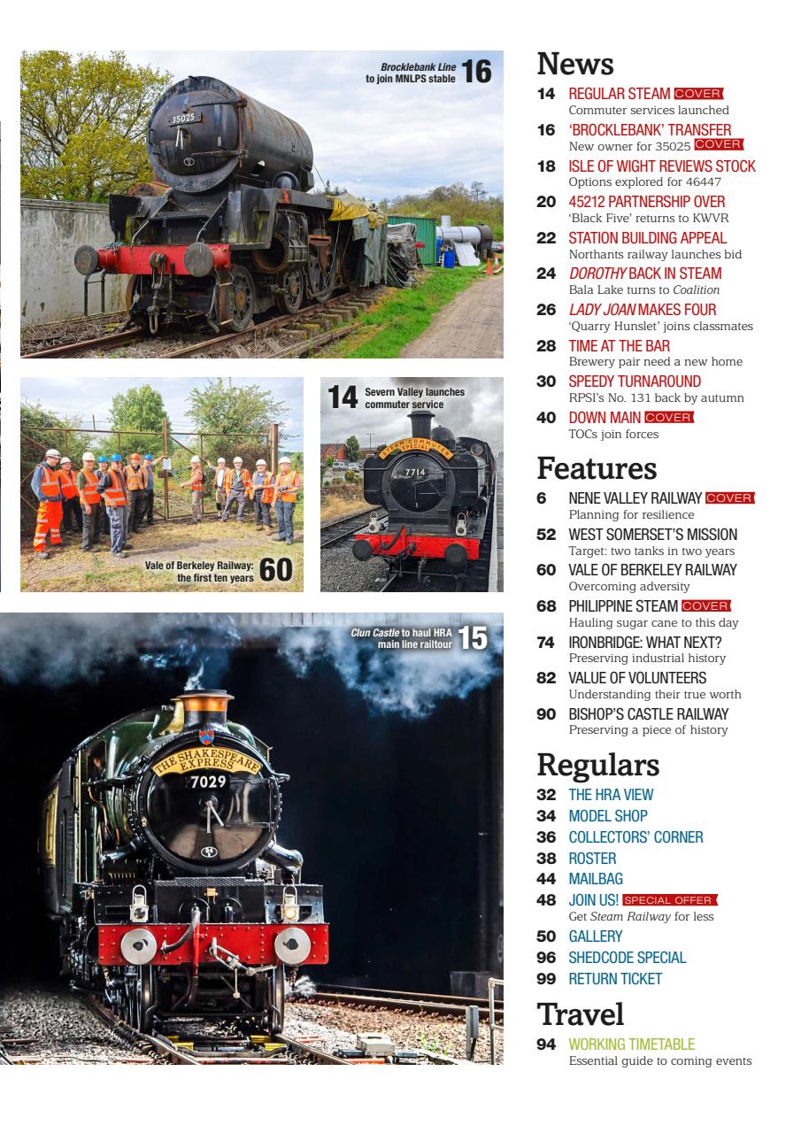 Steam Railway Preview Pages