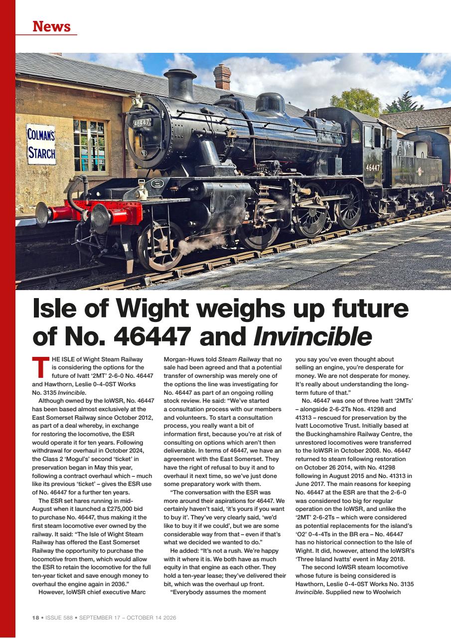 Steam Railway Preview Pages