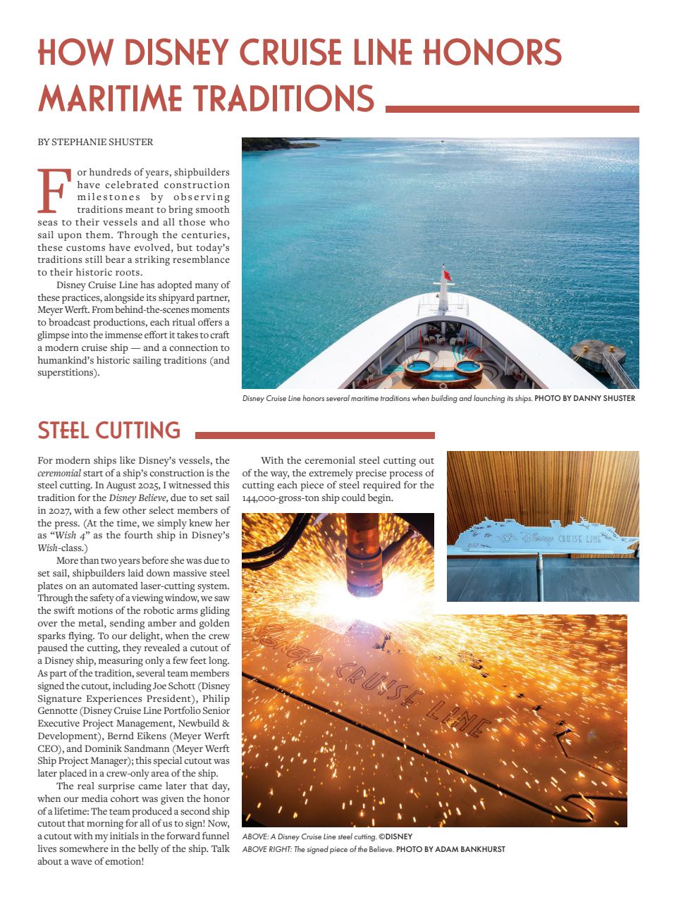 WDW Magazine Preview Pages