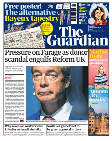 The Guardian Newspaper issue Saturday, 05 September 2026
