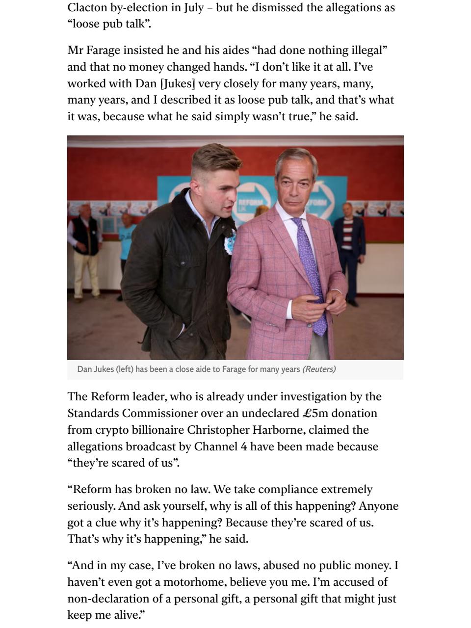The Independent Daily Edition Newspaper Preview Pages
