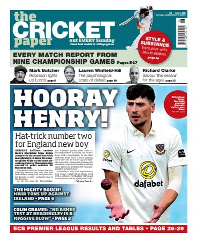 The Cricket Paper issue The Cricket Paper