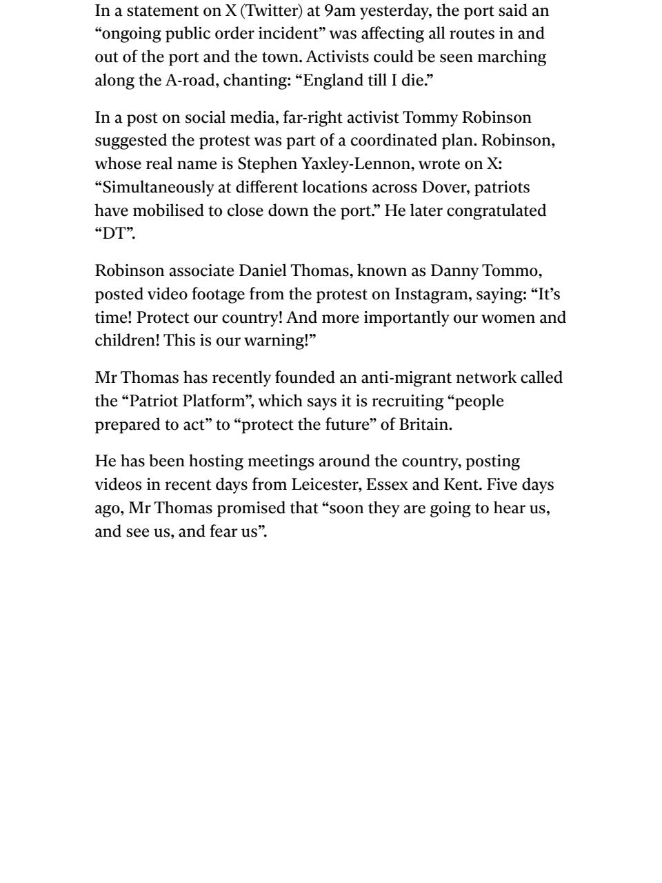 The Independent Daily Edition Newspaper Preview Pages