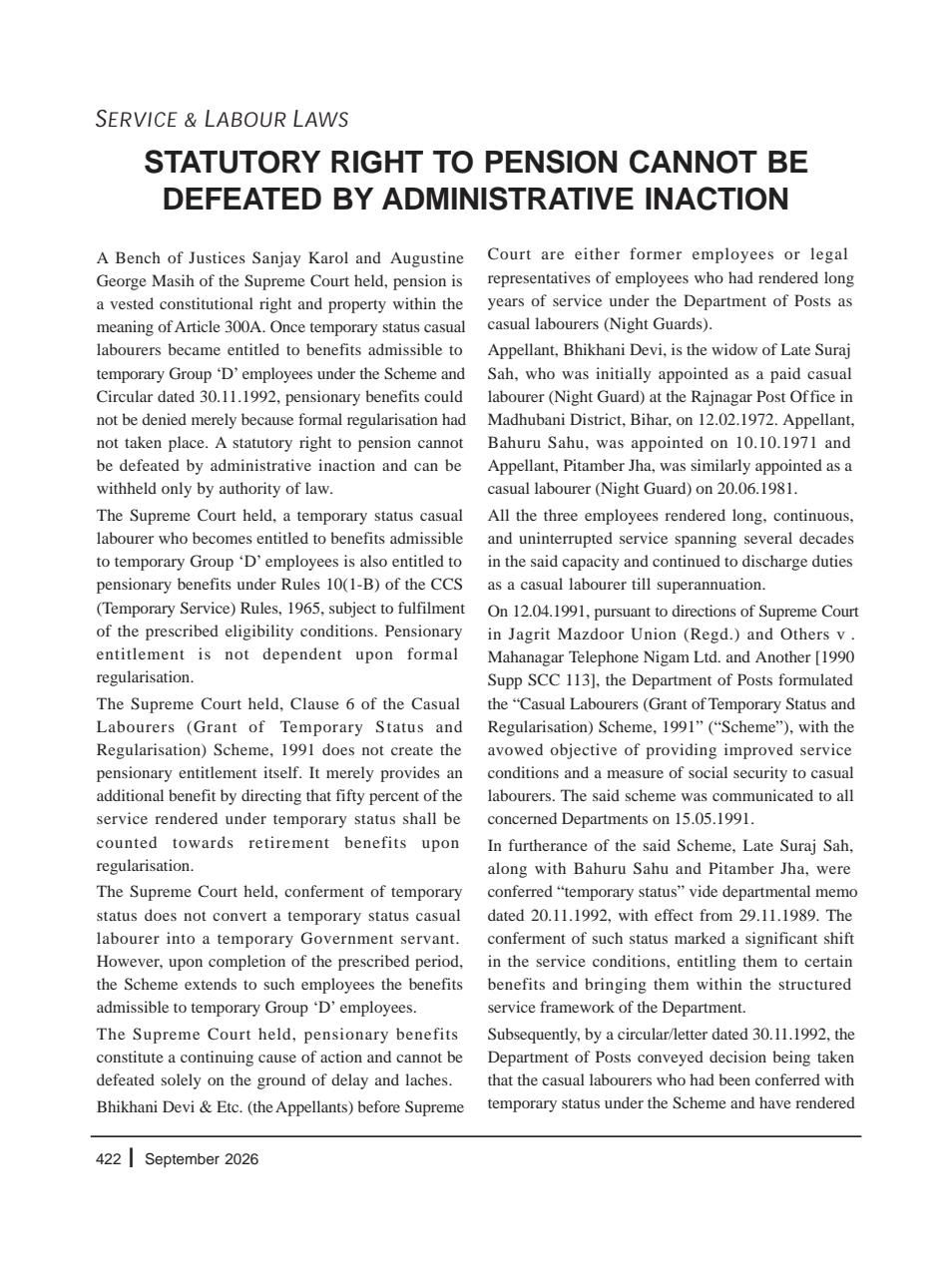 Lawteller – A Legal Awareness Magazine Preview Pages