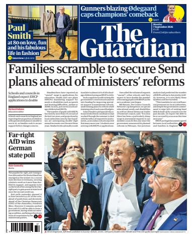 The Guardian Newspaper issue Monday, 07 September 2026