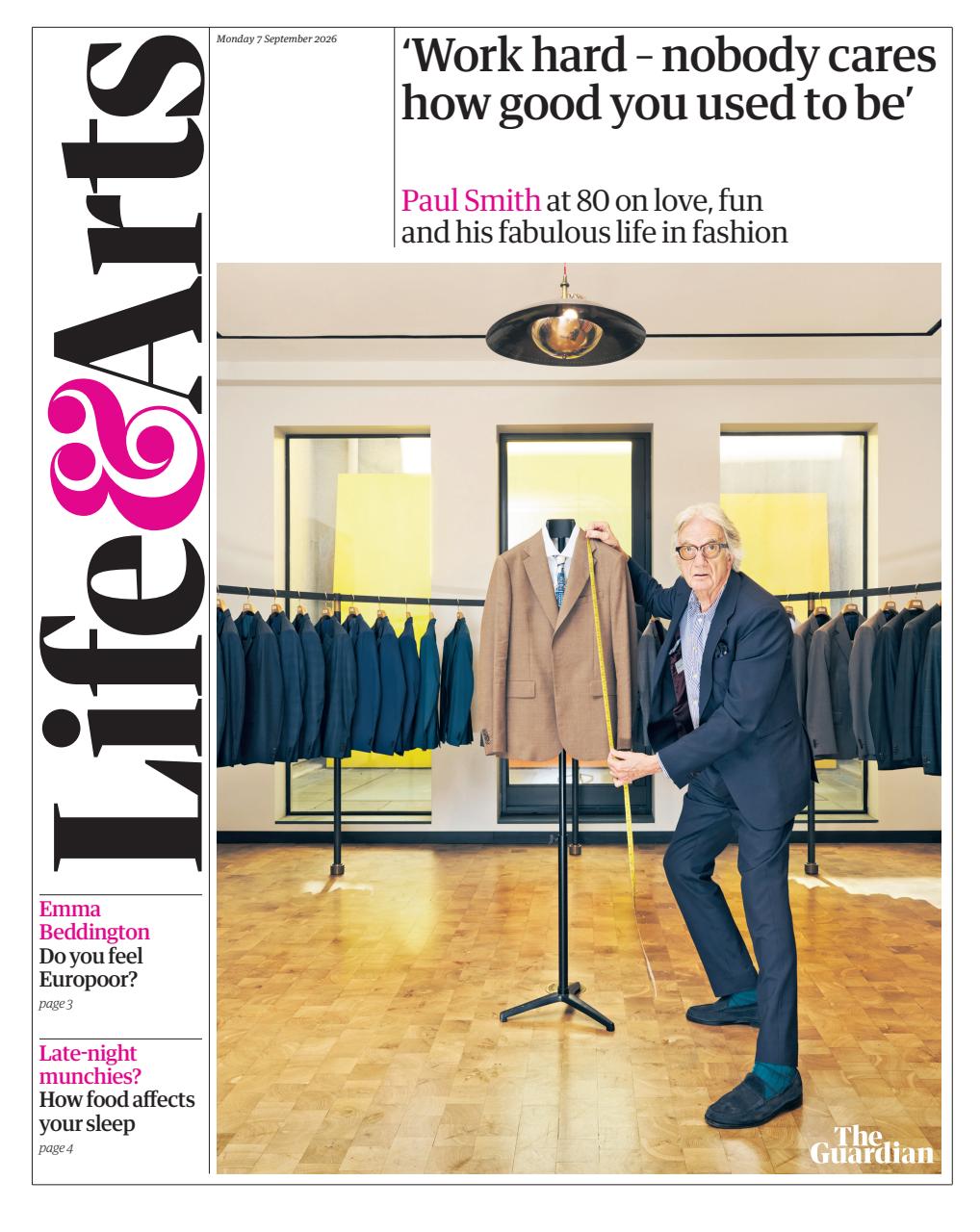 The Guardian Newspaper Preview Pages