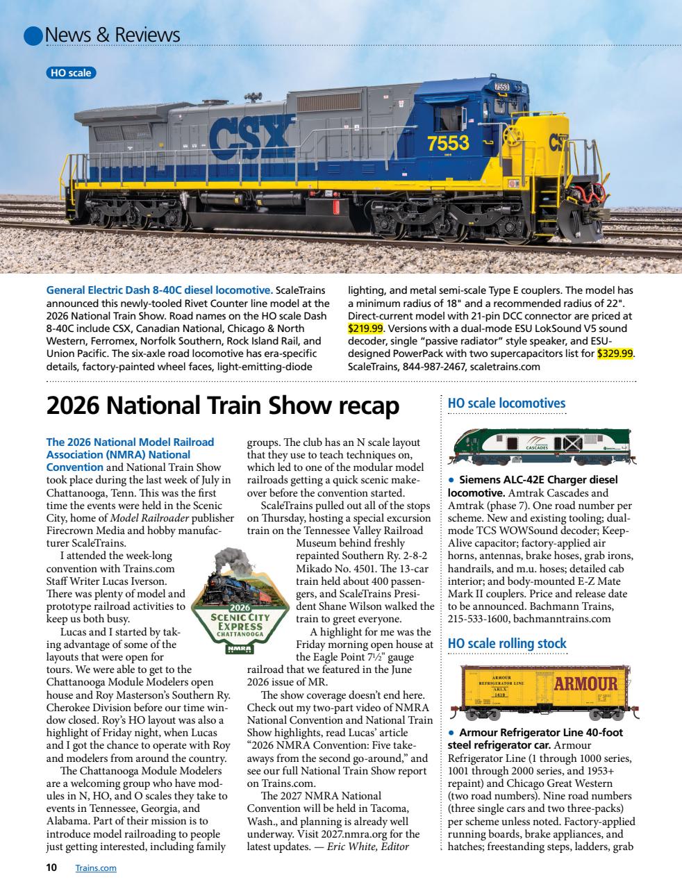 Model Railroader Preview Pages