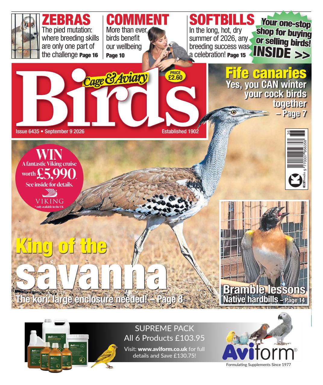 Cage & Aviary Birds Preview Pages
