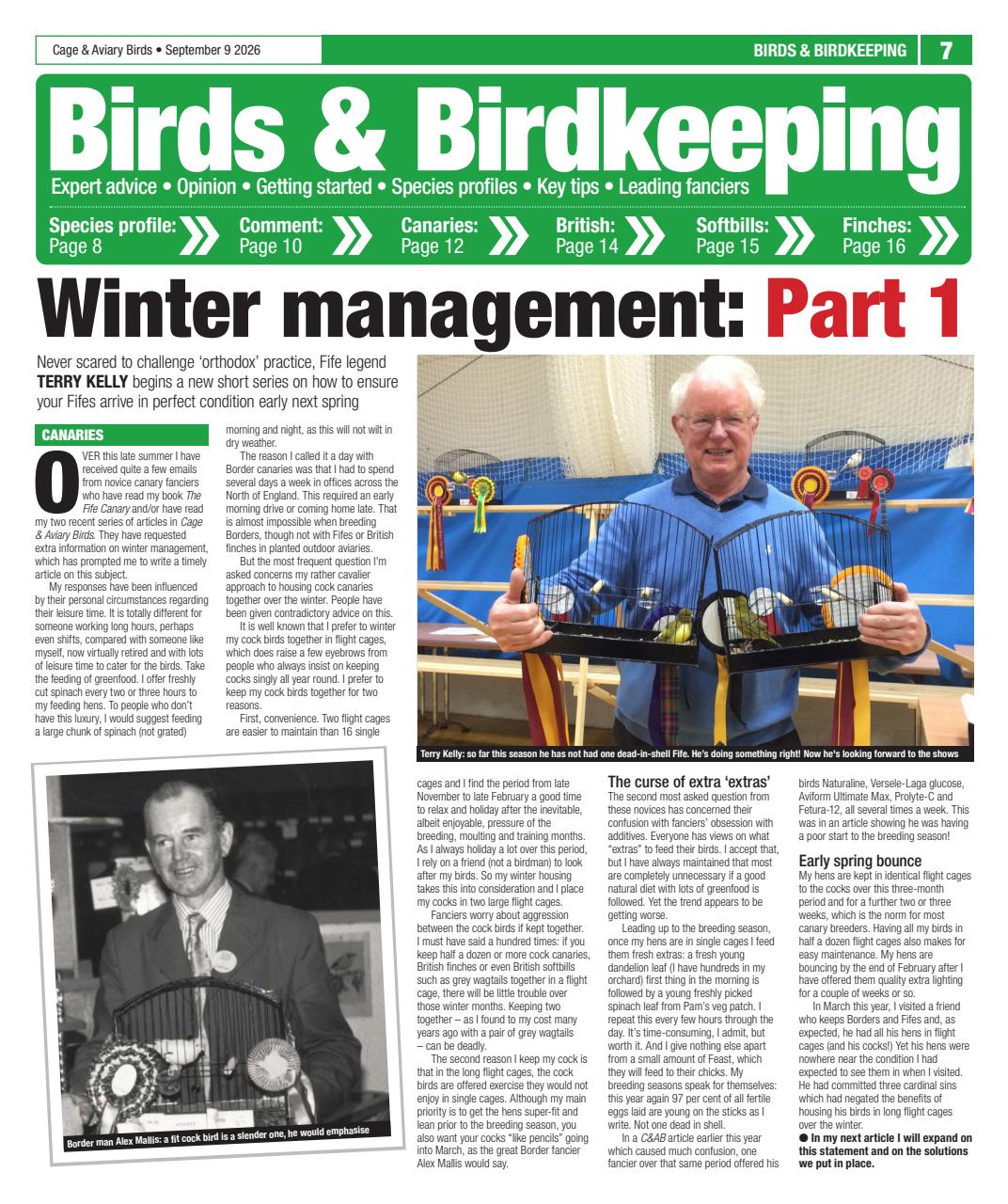 Cage & Aviary Birds Preview Pages