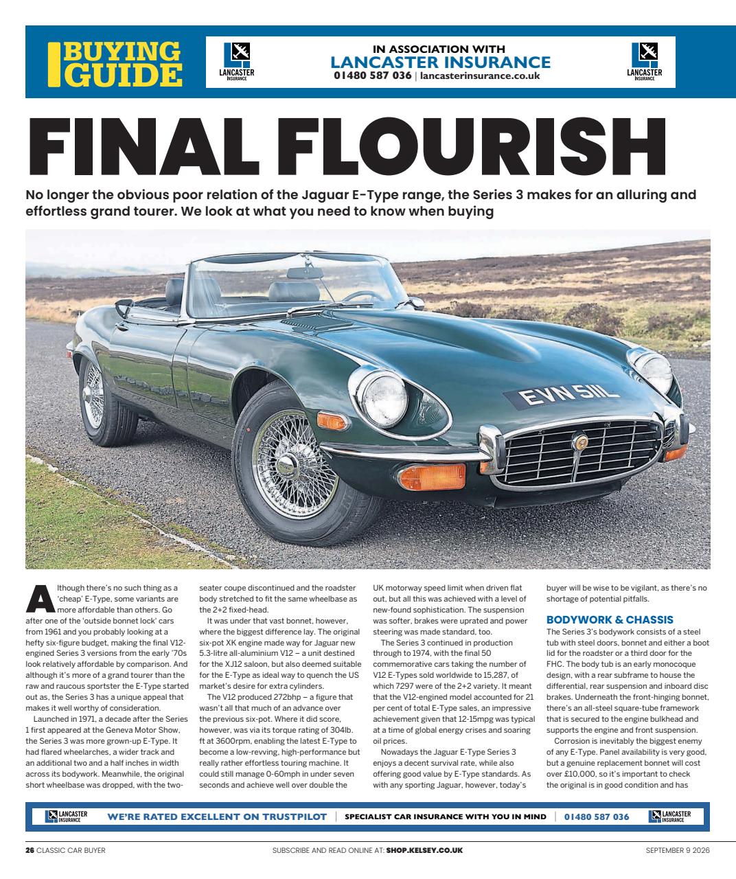 Classic Car Buyer Preview Pages