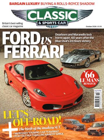Classic & Sports Car issue Oct-26