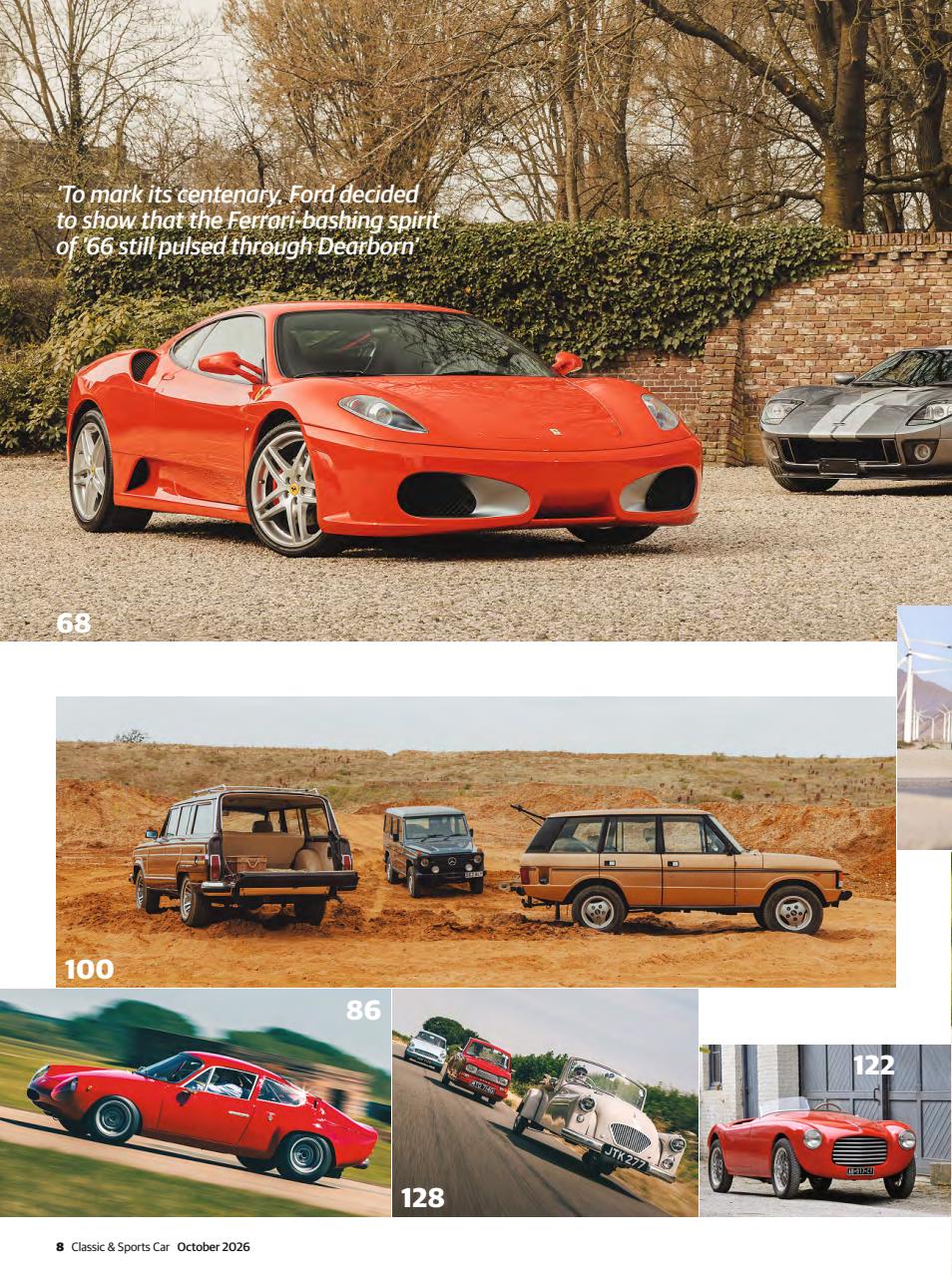 Classic & Sports Car Preview Pages
