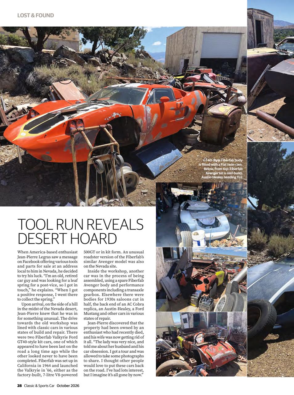 Classic & Sports Car Preview Pages