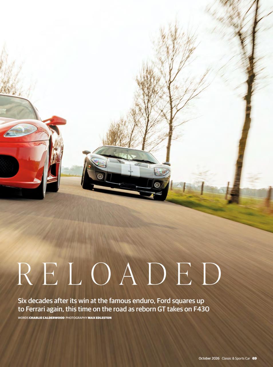 Classic & Sports Car Preview Pages