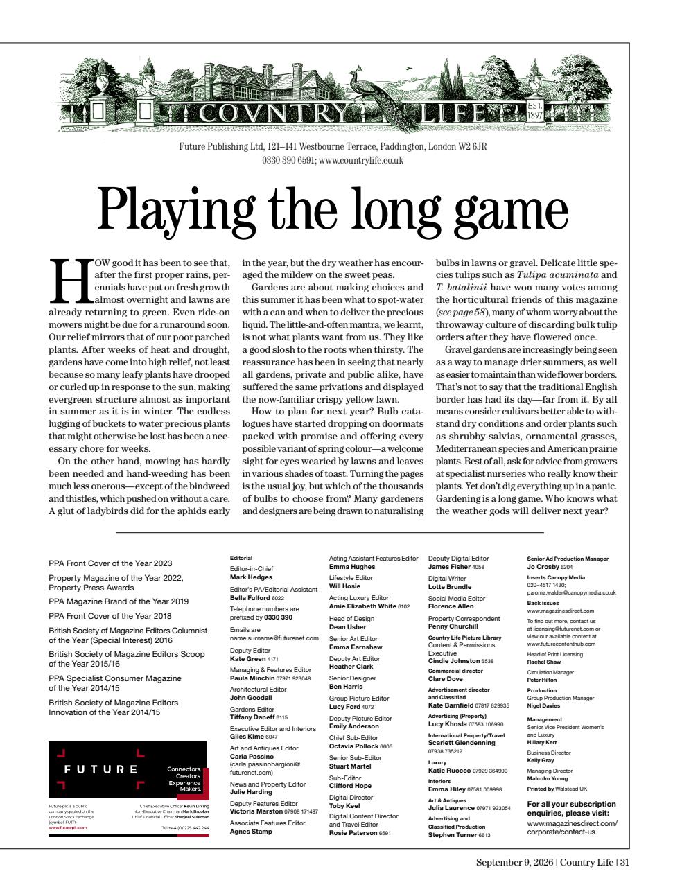 Country Life Preview Pages