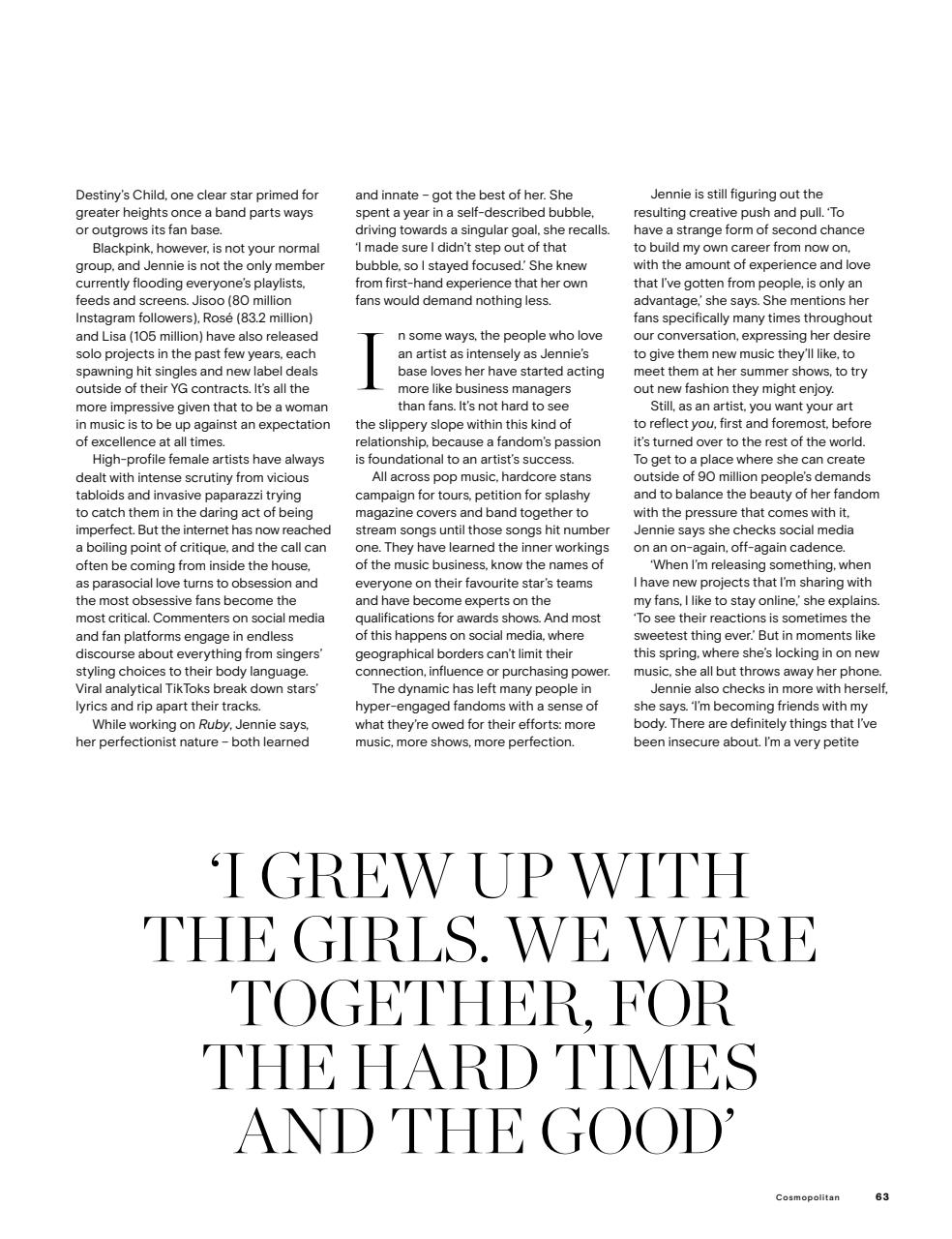 Cosmopolitan Preview Pages