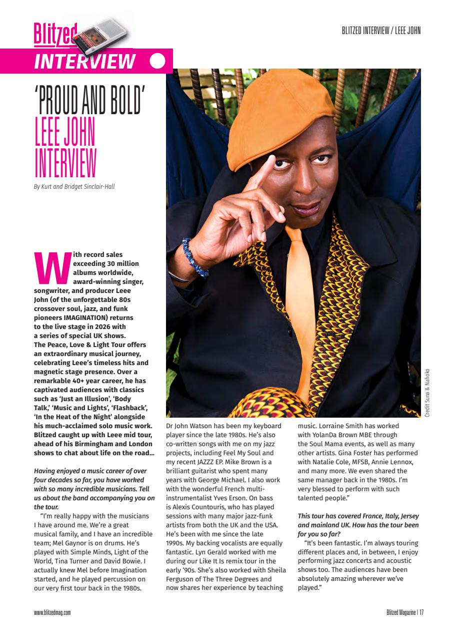 Blitzed Magazine Preview Pages