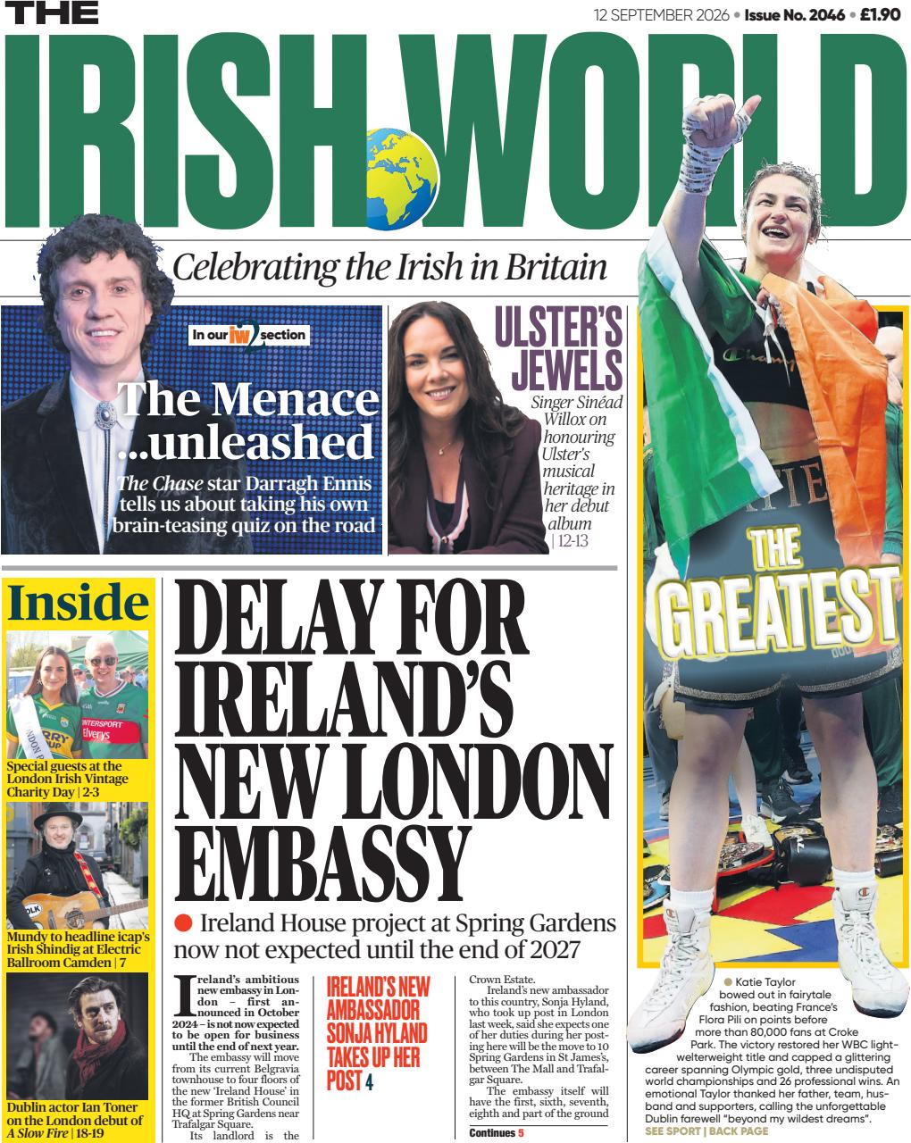 Irish World Preview Pages