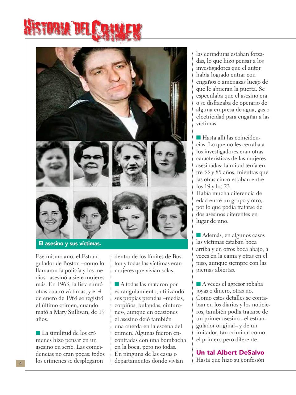 Historia del Crimen  Preview Pages