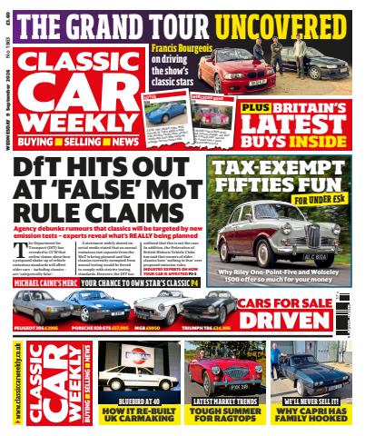Classic Car Weekly issue 09 September 2026