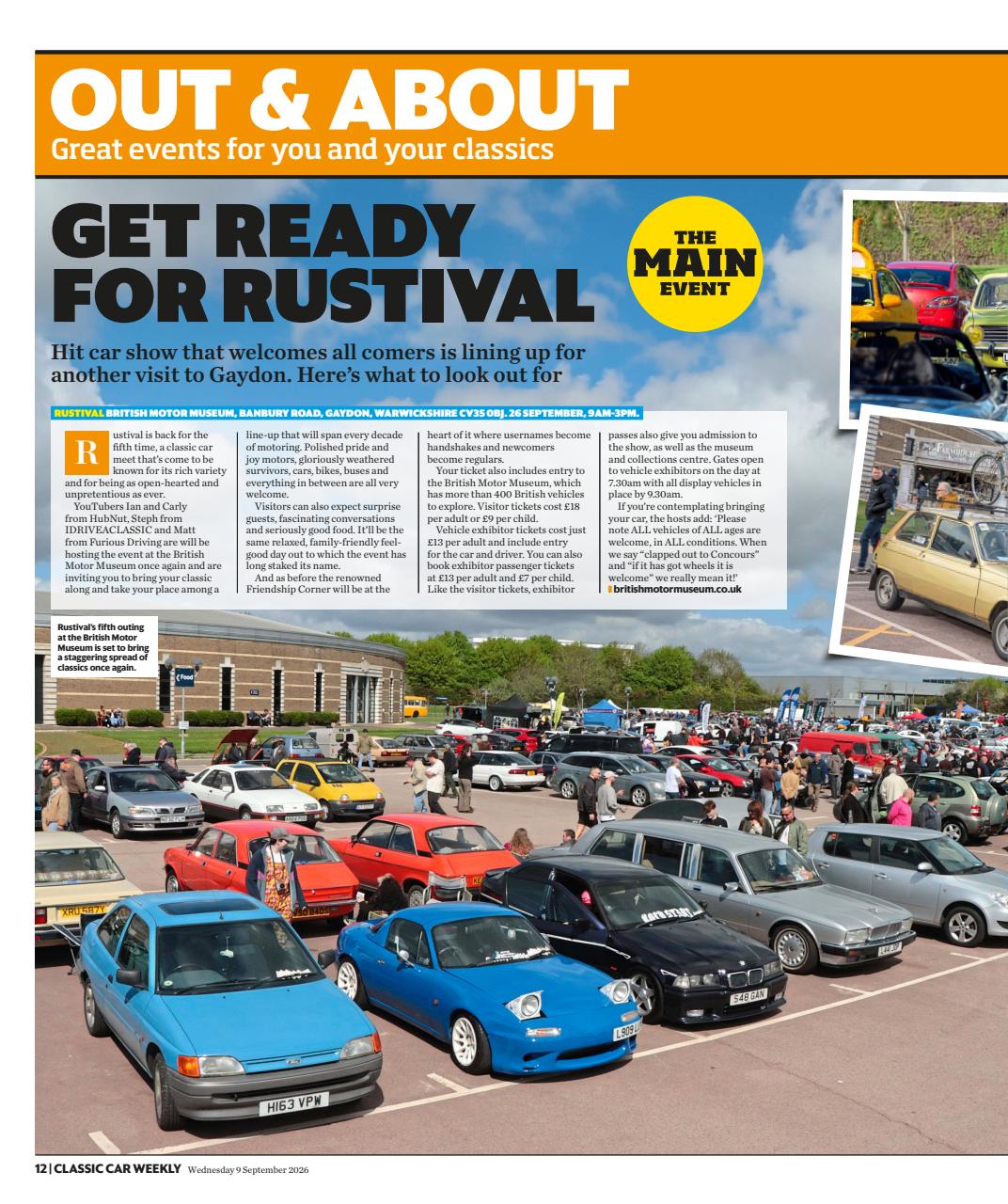 Classic Car Weekly Preview Pages