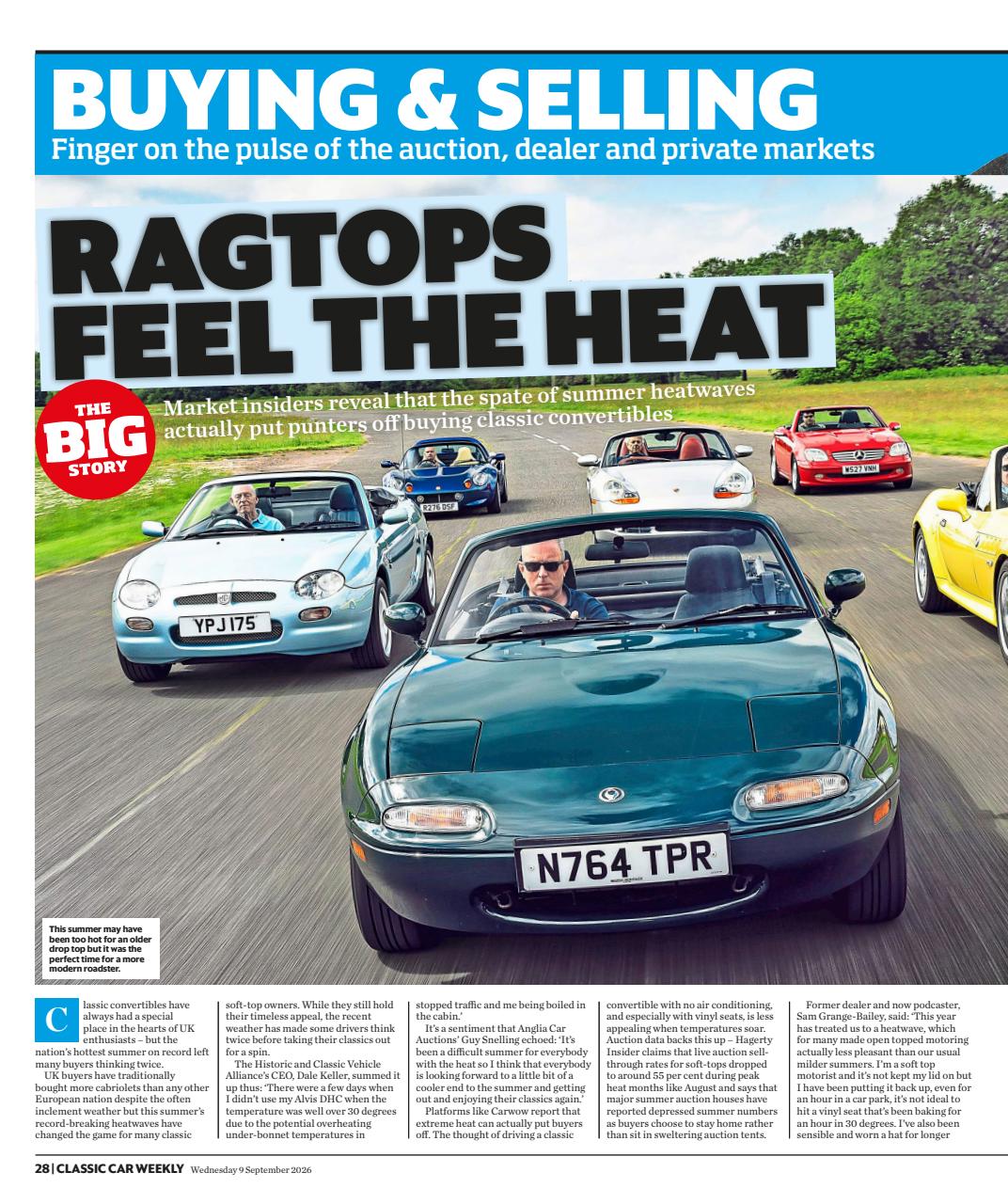 Classic Car Weekly Preview Pages
