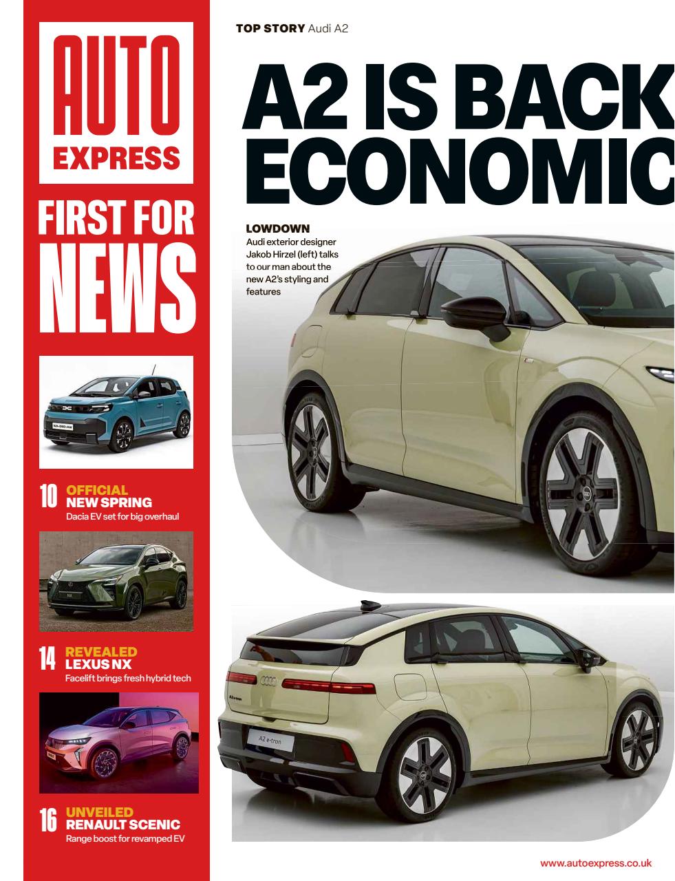 Auto Express Preview Pages