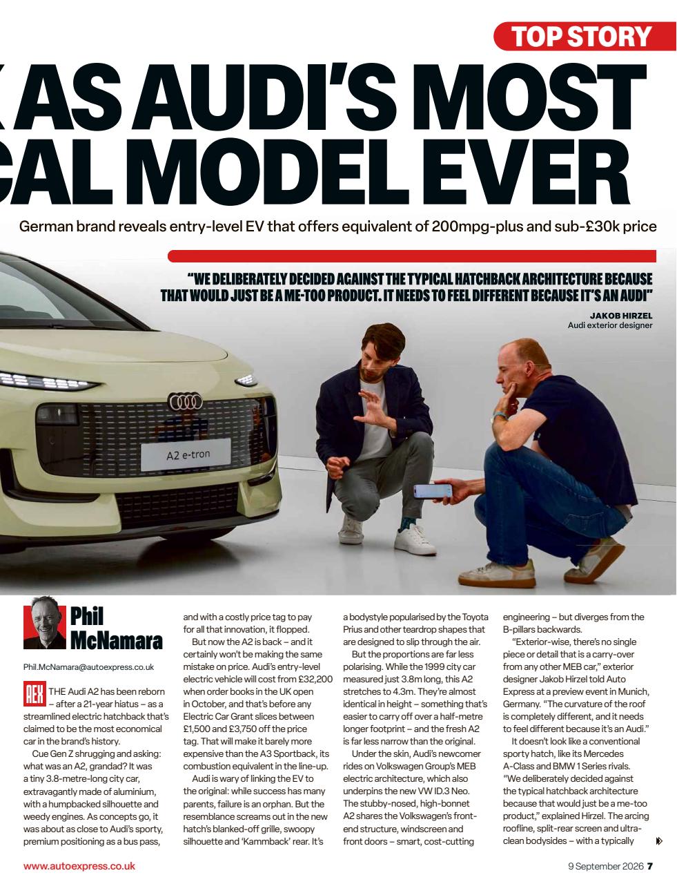 Auto Express Preview Pages